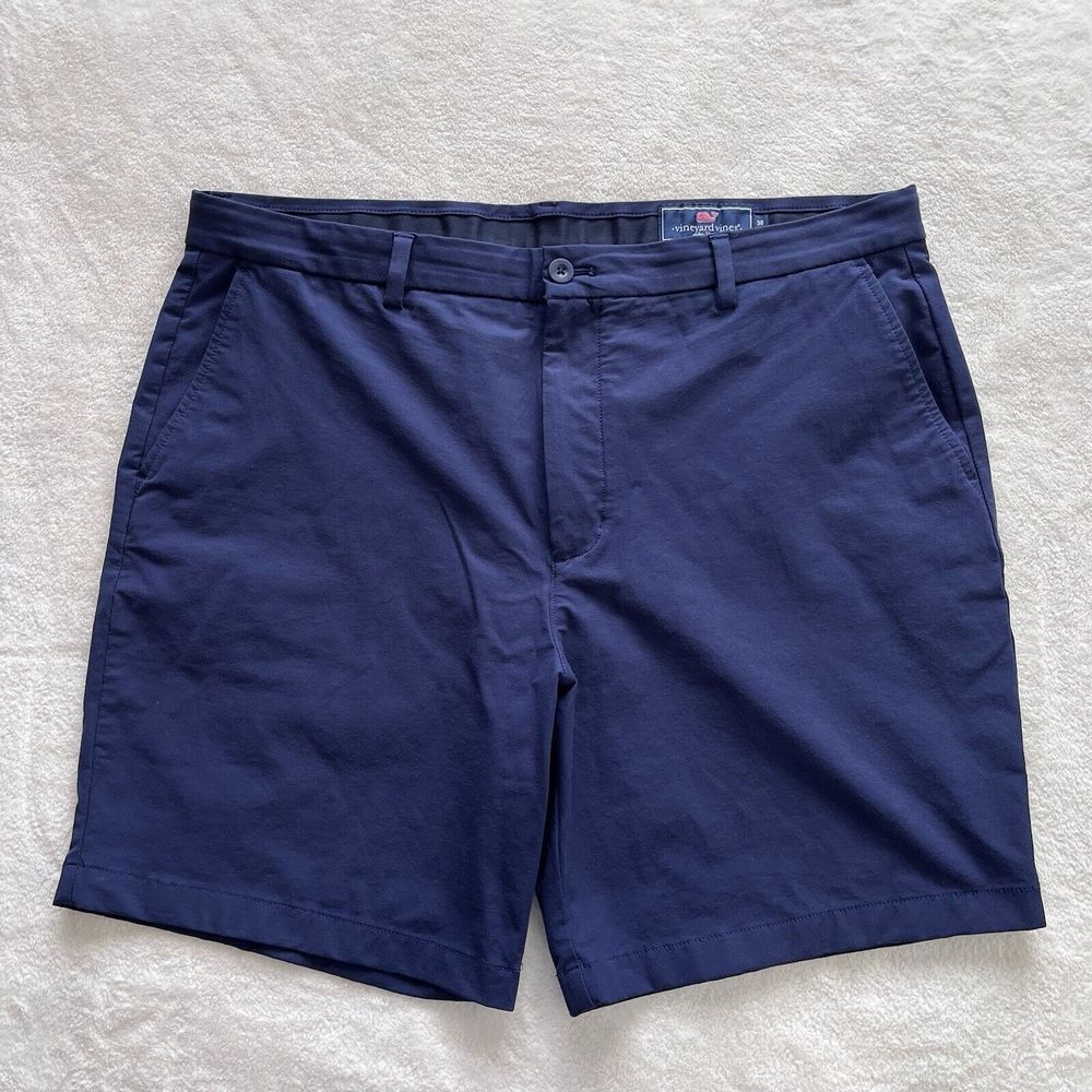 Vineyard Vines Men's 8 inch Stillwater Performance Shorts Blue‎ Blazer Size 38